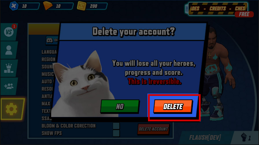 Step 3 - Confirm Deletion